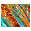 A close up of the glass surface of a window