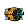 Vibrant cosmic duffel bag.