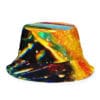 Abstract art bucket hat.