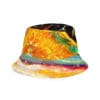 Abstract art bucket hat.