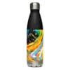 Abstract art water bottle.