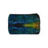 Cosmic nebula makeup bag design.