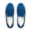 Blue nebula slip-on canvas shoes.
