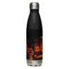 Halloween jack-o'-lantern water bottle.