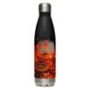 Halloween jack-o'-lantern water bottle.