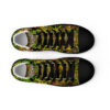A pair of shoes with a picture on them.