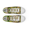 A pair of shoes with a picture on them.