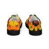 A pair of shoes with an image on them.