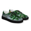A pair of shoes with trees on them.