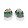A pair of shoes with a rainbow on them.