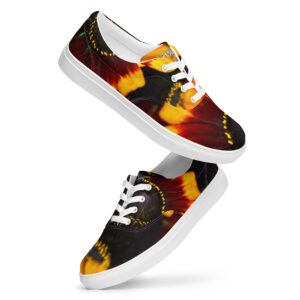 A pair of shoes that are on the ground